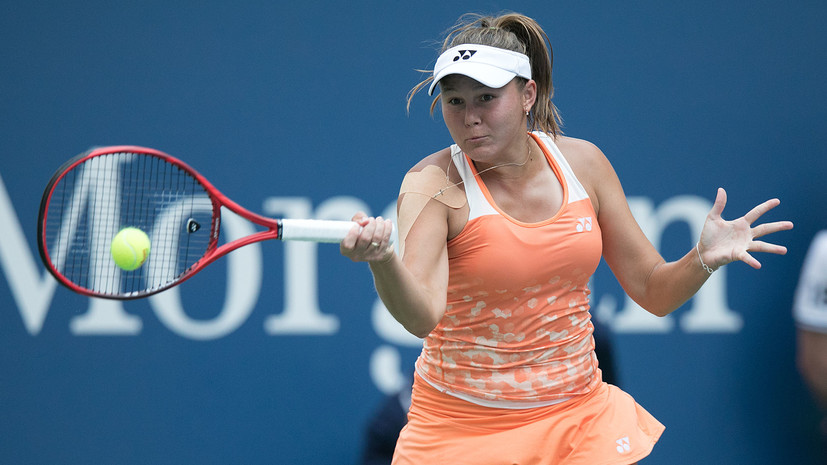 Родина уступила Пармантье в первом круге турнира WTA в Стамбуле