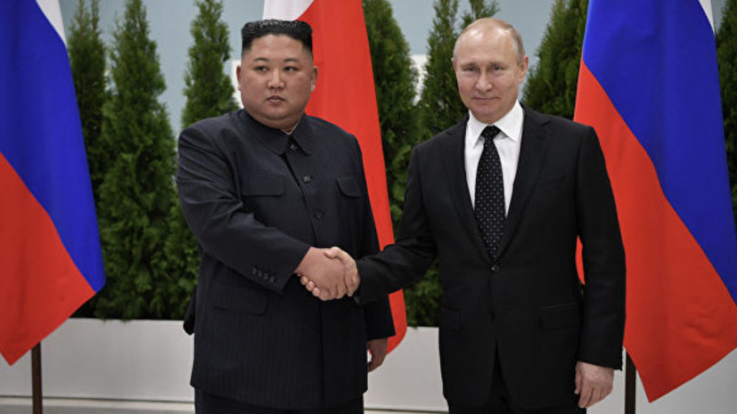 Эксперт прокомментировал итоги переговоров Путина и Ким Чен Ына
