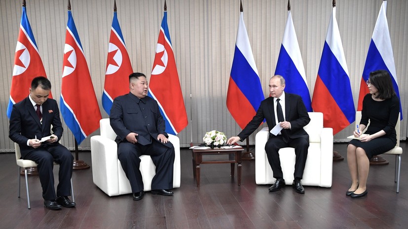 Путин рассказал о работающих в России гражданах КНДР