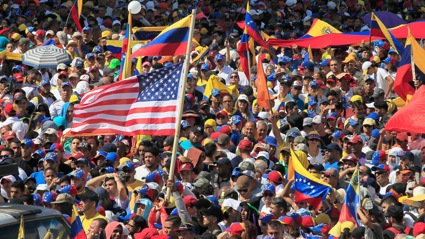 ГРУ: США намерены сменить власть в Венесуэле с помощью Колумбии