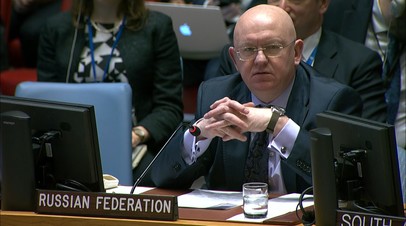 Небензя не позволил постпреду ФРГ при ООН ограничить своё выступление на Совбезе