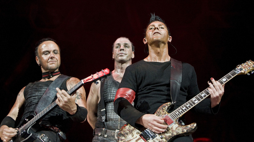 Rammstein провезёт по Европе огромную спичку