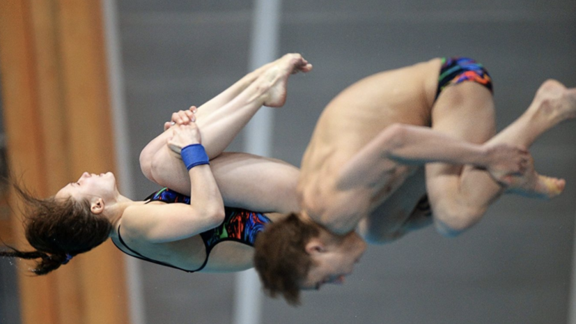 Шлейхер и Тимошинина завоевали бронзу в прыжках в воду на этапе Мировой серии