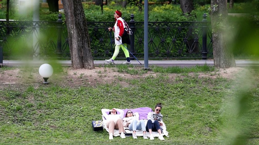 Климатическое лето пришло в Москву на две недели раньше срока
