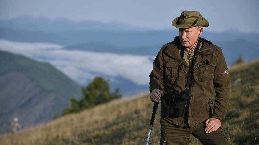 Песков рассказал, будет ли Путин отдыхать летом в Тыве