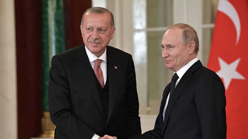 Путин обсудил с Эрдоганом ситуацию в Идлибе