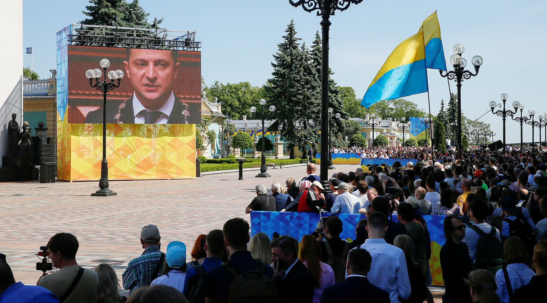 Фото инаугурации зеленского