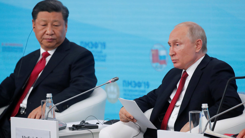 Путин: Россия не создаёт с Китаем военных союзов
