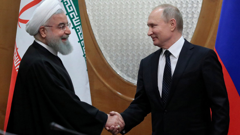 Президент Ирана поздравил Путина с Днём России