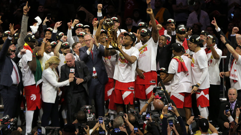 «Торонто» впервые в истории стал чемпионом НБА