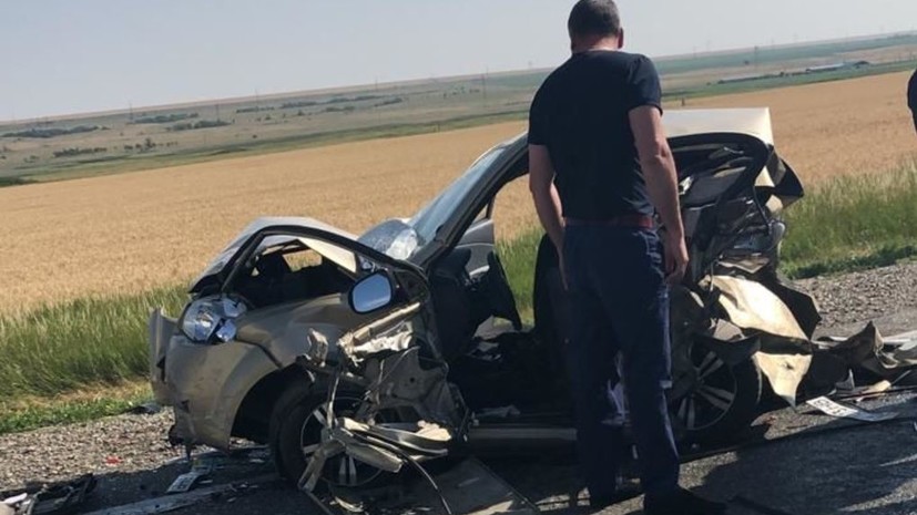 На Ставрополье шесть человек пострадали в крупном ДТП