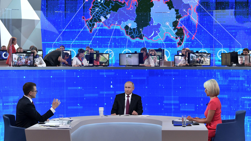 Путин рассказал о работе над нацпроектами