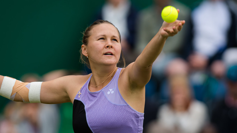 Россиянка Родина не смогла выйти во второй круг турнира WTA в Истбурне