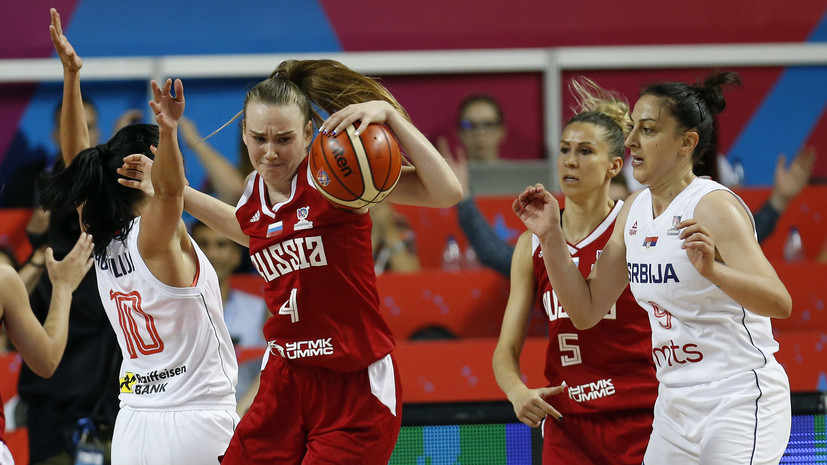 Женская сборная России сыграет с Италией в плей-офф Евробаскета