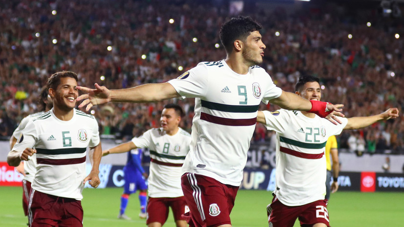 Mexico Squad Advanced To The Concacaf Gold Cup Final - Teller Report