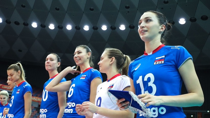 Женская сборная России по волейболу победила Мексику на Универсиаде