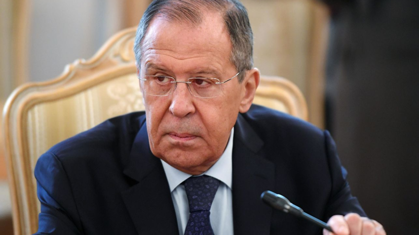 Лавров прокомментировал идею Зеленского о переговорах в Минске