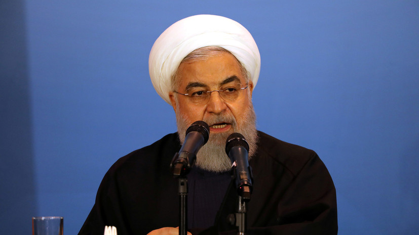 Рухани заявил о провале всех попыток США надавить на Иран