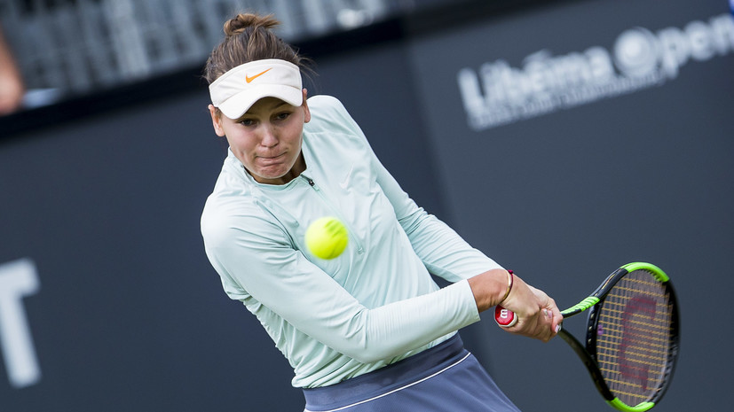 Кудерметова обыграла Рус и вышла во второй круг турнира WTA в Бухаресте