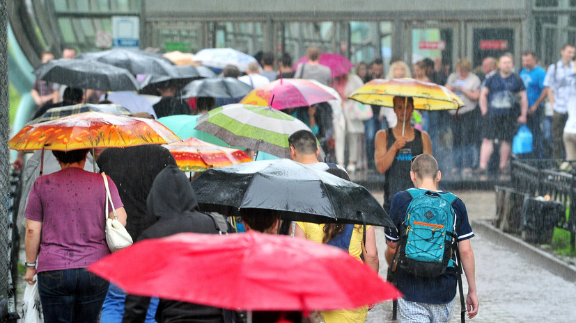 В Москве объявлен «жёлтый» уровень погодной опасности