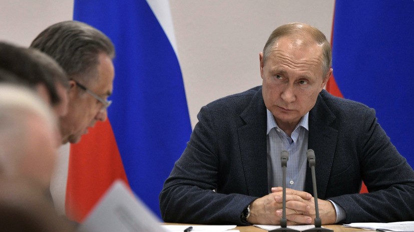 Путин назвал неудовлетворительной работу в зоне паводка в Приангарье