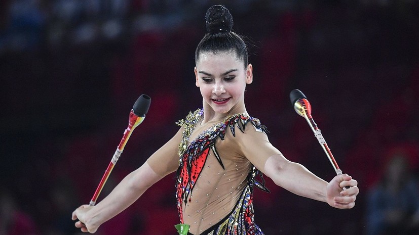 Россиянки завоевали два золота на ЮЧМ по художественной гимнастике в Москве