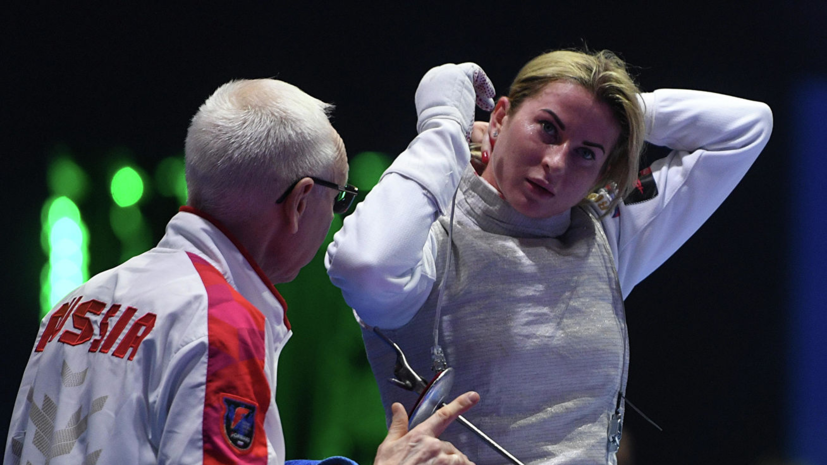 Женская сборная России по фехтованию на рапирах вышла в финал ЧМ