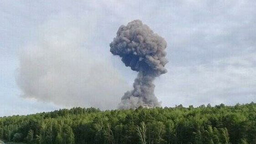 В ЦВО сообщили детали ЧП на складе в Красноярском крае