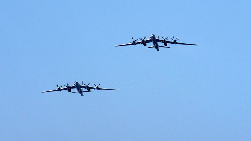 Истребители США «перехватили» российские Ту-95 у Аляски