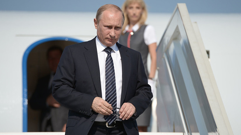 Путин прибыл в Финляндию