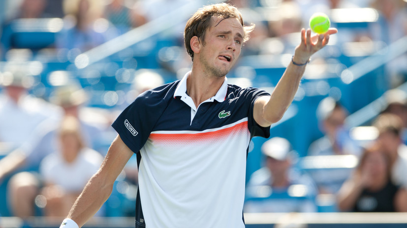 Медведев провёл первую тренировку на US Open