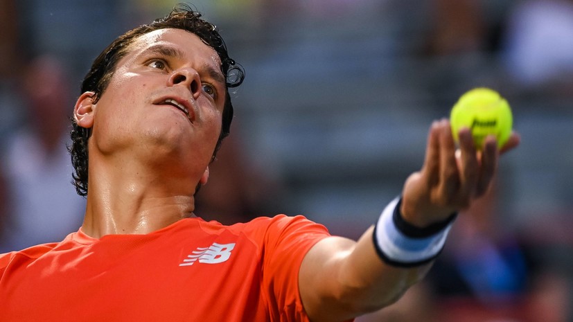 Раонич снялся с US Open из-за повреждения ягодичной мышцы