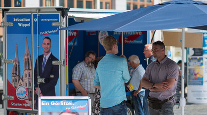 Агитация «Альтернативы для Германии» в самом восточном городе ФРГ — Гёрлице