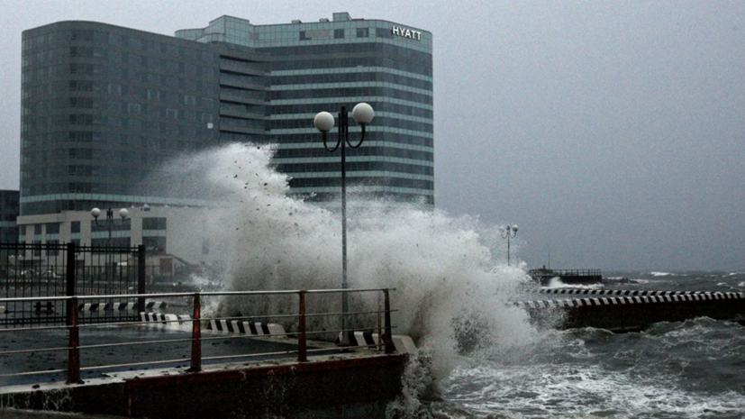 Штормовое предупреждение объявлено в Приморье из-за тайфуна «Линлин»