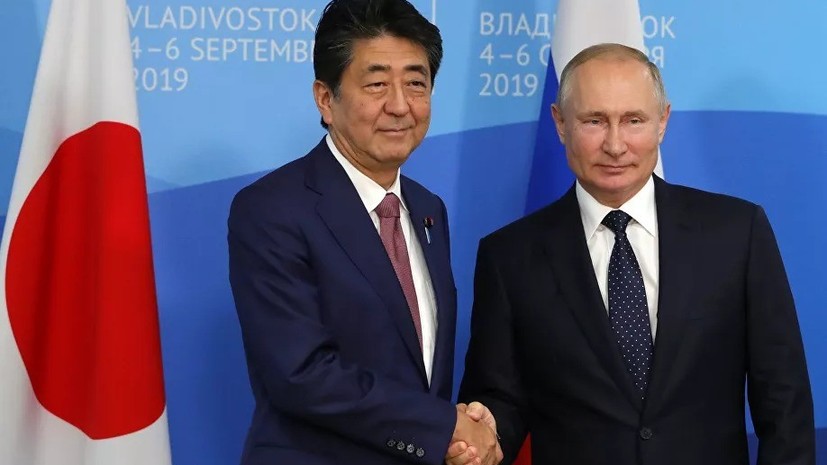Путин и Абэ обсудили возможность возвращения России в G8