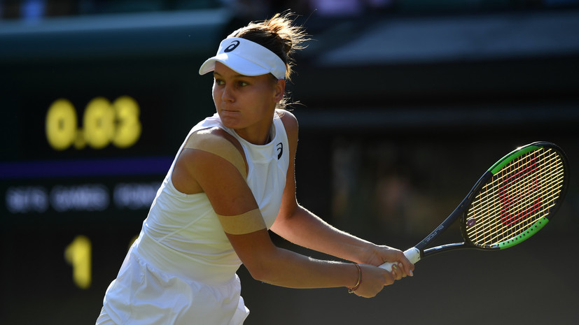 Кудерметова не смогла выйти в финал турнира WTA в Хиросиме