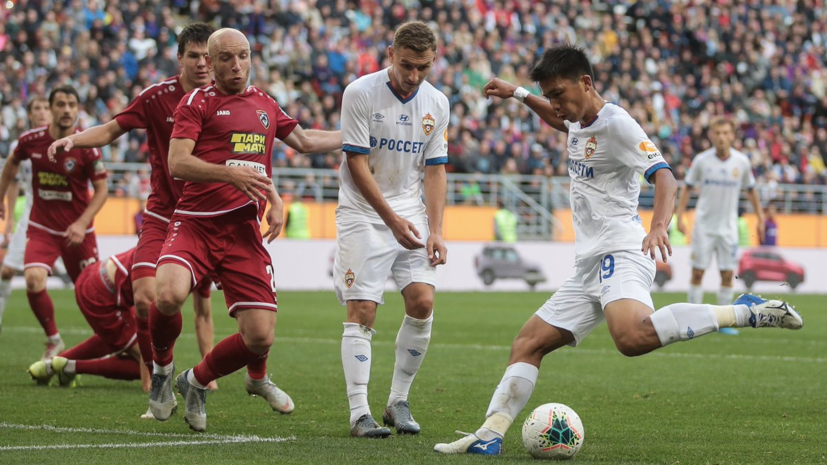 ЦСКА обыграл «Тамбов» в матче девятого тура РПЛ