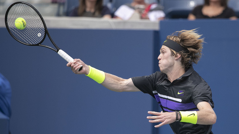 Стали известны соперники Рублёва и Донского на турнире ATP в Санкт-Петербурге