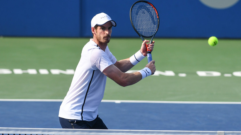 Маррей одержал первую победу в одиночном разряде на турнире ATP после операции
