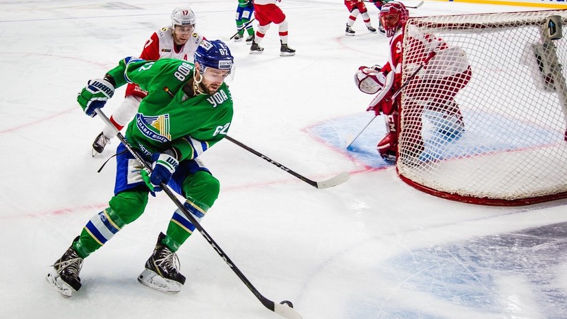 Spartak Proigral Salavatu Yulaevu V Matche Khl Rt Na Russkom