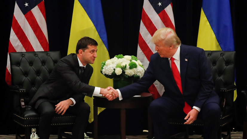 Партия Порошенко раскритиковала Зеленского за разговор с Трампом