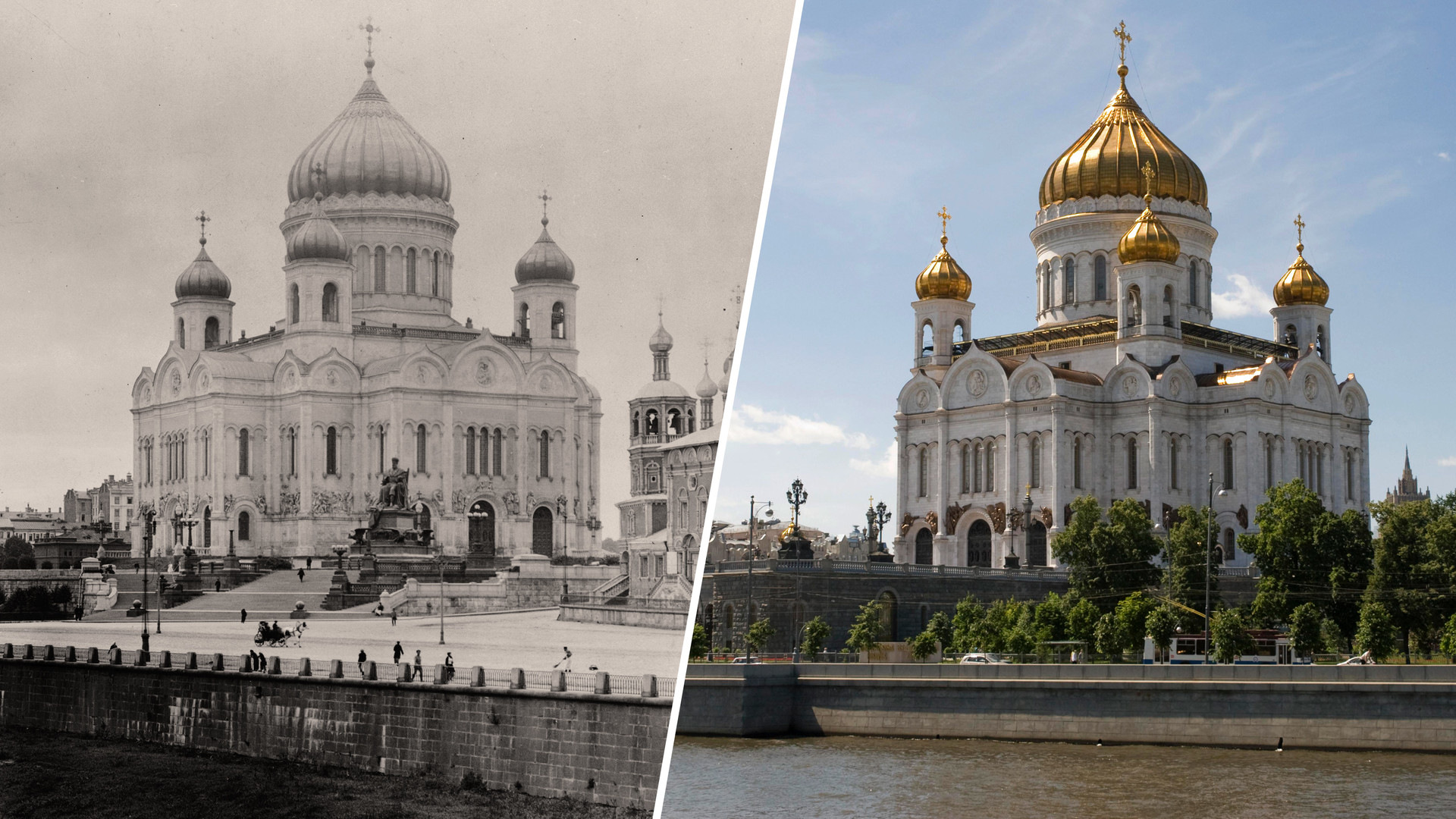 Храм Христа Спасителя в Москве 1839