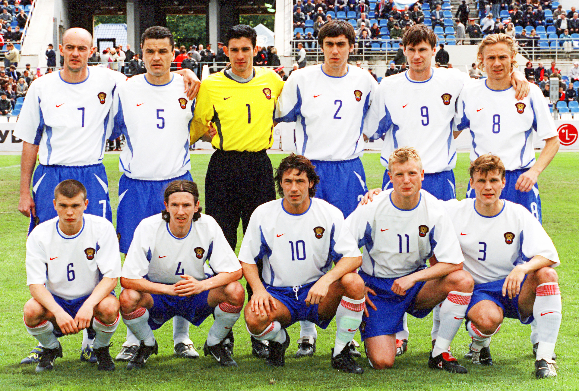 Сборная россии 2002. Сборная России по футболу 2002.