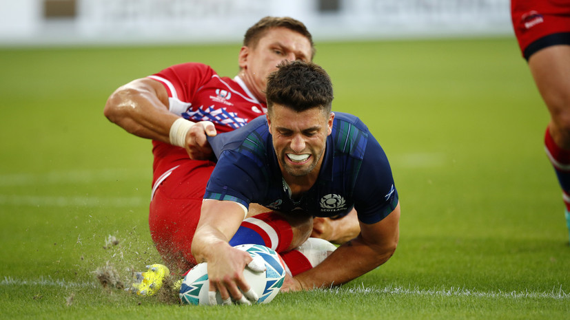 Сборная России по регби проиграла Шотландии на КМ в Японии