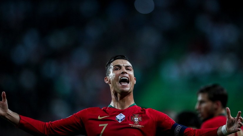 Гол Роналду помог Португалии разгромить Люксембург в отборе на Евро-2020