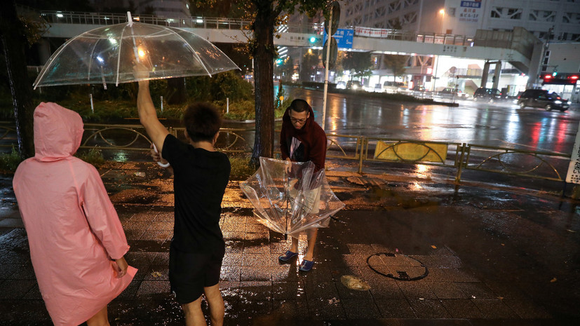 Два человека погибли в Токио из-за тайфуна «Хагибис»