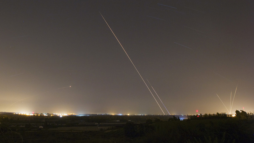 Израиль заявил о ракетной атаке из сектора Газа