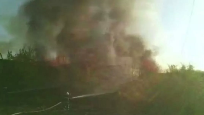 В Армении произошёл пожар около российской авиабазы