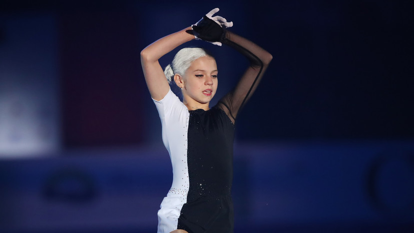 Фигуристка Трусова выразила желание посоревноваться с мужчинами