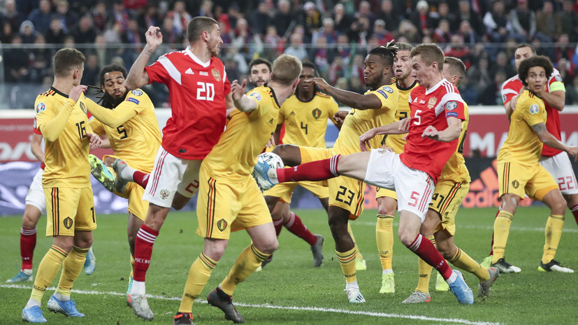 Украинский комментатор пошутил над сборной России после поражения от Бельгии
